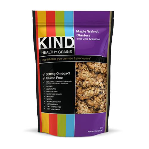 Kind Healthy Grains Clusters Maple Quinoa w/ Chia Seeds Snack Bar12558