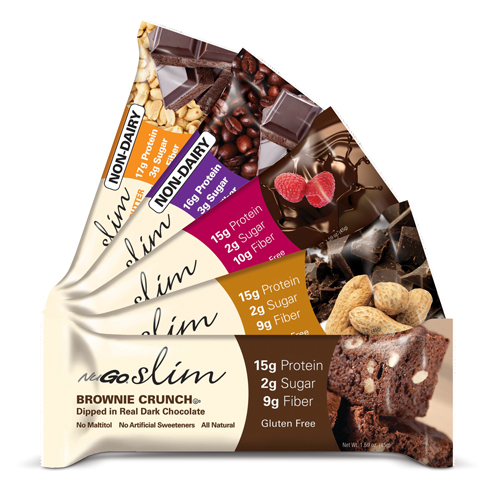 NuGo Nutrition Slim Protein Bar Snack Bar12558